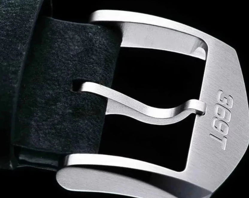 Engraved Buckle of the 369T Watch