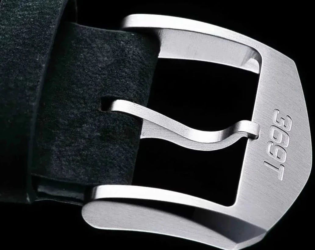 Engraved Buckle of the 369T Watch